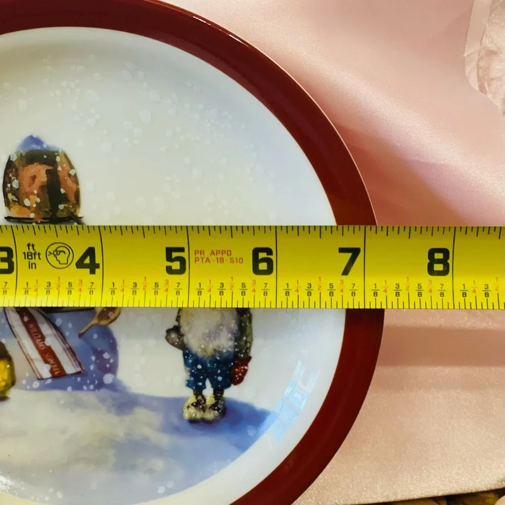 Williams Sonoma Nordic Elf Dessert Plate